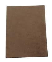 Carnet de notes A5 en cuir véritable fait main, élégant et personnalisé, avec motif feuille, idéal pour artiste, cadeau parfait