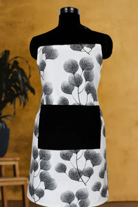 Premium 100% Pure Cotton Personalized Apron Comfortable <b>Cooking</b> Apron for Home Kitchen & BBQ - Product Image 5