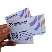 Escáner de código QR de doble cara Impresora de tarjetas de visita con servicio OEM Impresión personalizada Fabricante de Vietnam para papel recubierto de arte