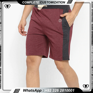 กางเกงขาสั้นออกกำลังกายผ้าฝ้ายสำหรับผู้ชายกางเกงขาสั้นสำหรับวิ่ง - Product Image 4