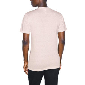 Camisetas de Hombre de Algodón 100% de Último Diseño, Ropa de Moda, Camisetas de Cuello en V de Alta Calidad para Hombre, Camiseta Personalizada en Color para Hombre - Product Image 3