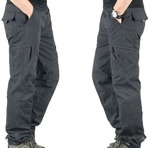 Pantalones Cargo con bolsillos transpirables de primera calidad para hombre, pantalones informales con múltiples bolsillos de gran tamaño, prendas de vestir para hombre, pantalones Cargo rectos de invierno - Product Image 6