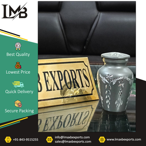 Direct Factory Sale Bulk Quantity <b>Funeral</b> <b>Supplies</b> Brass/ Aluminium Keepsake Cremation Urns From India Origin Seller - Product Image 3