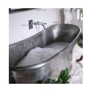 Bañera de Cobre de Diseño Ventajoso, Bañera de la Mejor Calidad con Tamaño y Forma Personalizados para Uso en Baños de Hoteles y Hogares - Product Image 5