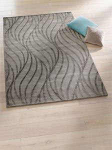 Ensemble de tapis en laine touffeté à la main à motif moderne fait à la main Tapis indien texturé pour adultes pour la maison et l'hôtel Support en latex-ITHL - Product Image 2