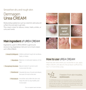 Crema Reparadora de Manteca de Karité Dermagen RM en Envase de Plástico Hecho en Seúl, Mejora el Daño y la Sequedad de la Piel con Urea - Product Image 3