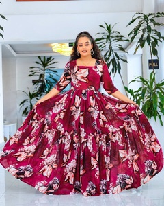 Premium Printed Chiffon Fabric with Elegant Prints for Dresses Gowns Home Decor Bulk Supply UAE Dubai Custom Manufacturing - Product Image 4