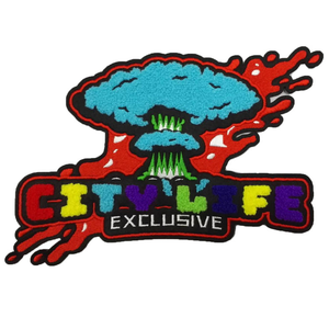 Usine de serviettes en chenille, vente en gros, patchs en chenille personnalisés, broderie, lettres, appliques, patchs à repasser, patchs de créateur - Product Image 5