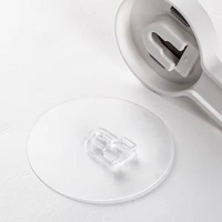 Porte-serviettes mural en acier de qualité supérieure, design à ventouse, gain de place, solution d'organisation durable pour la cuisine et la salle de bain