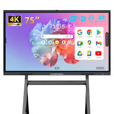 Pizarra Inteligente 4K de 75 Pulgadas Nueva - Pizarra Interactiva con Certificación Google EDLA, Android 14, Táctil de 50 Puntos - Product Image 3