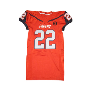 เสื้อฟุตบอลอเมริกันผ้าโพลีเอสเตอร์น้ำหนักเบาผลิตจากประเทศปากีสถาน - Product Image 5