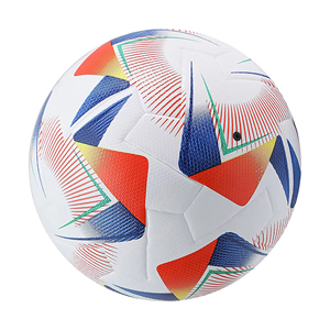 Ballon de football professionnel avec logo personnalisé, thermocollé et cousu à la machine, de haute qualité - Product Image 2