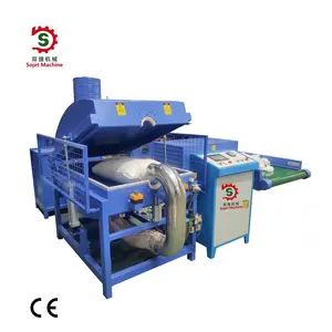 J-001-A Automatic Hollow Conjugated Silicon Polyester Staple Fiber Stuffing Machine Pillow Filling Lines for sale