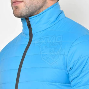 Custom Style Nylon / Polyester Made Puffer Jacket Wholesale Price Long Sleeves Men Winter Jacket - Product Image 6