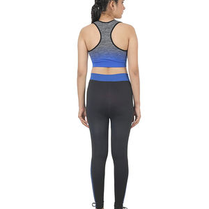 Conjunto de Yoga de Cintura Alta para Mujer, Transpirable, Talla Grande, Secado Rápido, Spandex, Poliéster, Conjunto Deportivo para Mujer - Product Image 2
