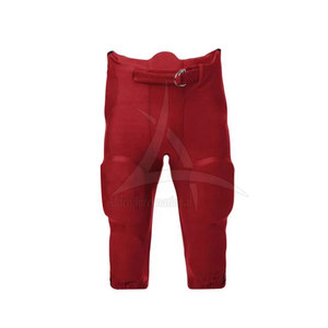 Prix de gros Short d'uniforme de football américain 100% polyester couleurs personnalisables Logo séchage rapide respirant été fait - Product Image 4