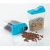 Keukenopberger voor ontbijtgranen, transparant PC, BPA-vrij plastic, duurzaam, milieuvriendelijk, opbergdoos voor droge voedingsmiddelen, gedroogd fruit en pulse.