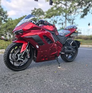 Motocicleta Eléctrica de Alto Rendimiento, Motor Central de 3000W, Velocidad Máxima de 110 km/h, Moto Deportiva con Voltaje de 72v - Product Image 1