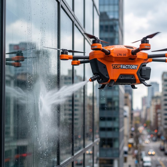 TOPFACTORY LA4-22 Ground Pressure Boosted Cleaning Drone 22kg Payload Private Mold