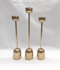 Porte-bougie en métal au design classique, qualité supérieure, taille personnalisée, doré, fait main, pour la décoration de la maison - Product Image 6