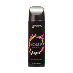 Gossip Deodorant für Damen Körper-Spray 200 ml OEM individuelle Deodorant Packung mit individuellem Logo und Design in Großgebinden verfügbar