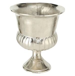 Florero de mesa decorativo para el hogar moderno más vendido de 2023, nueva urna de flores de aluminio niquelado - Product Image 4