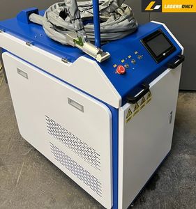 <b>Laser</b> Cleaning Services Au Pulse Fiber <b>Laser</b> Rust Removal Machine Industrial Grade with Hose and Safety Labels Water Cooling - Product Image 5