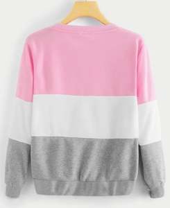 Sudadera Corta Deportiva de Algodón Orgánico para Mujer, Estampado Suave, Secado Rápido, Estilo Desgastado, Algodón Coreano MS-SS-1042 - Product Image 3