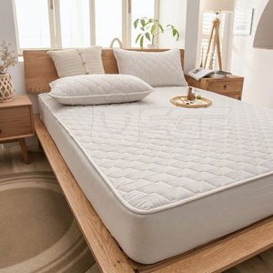 Housse de protection de matelas tricotée, imperméable, drap-housse doux, respirant, réutilisable, durable, protège-lit pour adultes, usage domestique - Product Image 4