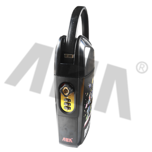 ตู้เซฟแบบพกพาพร้อมกุญแจดิจิตอล ผลิตจากวัสดุ ABS ผสมโลหะผสมสังกะสีและเหล็ก สีดำ สำหรับเก็บของมีค่าอย่างปลอดภัยทั้งในร่ม/กลางแจ้ง/ชายหาด - Product Image 4