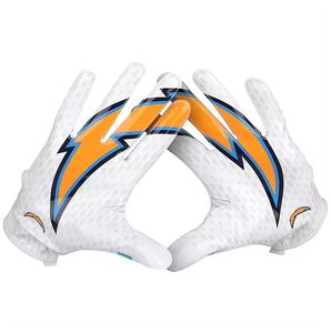 Gants de football américain personnalisés en gros avec logo, en latex imperméable, compatibles écran tactile, qualité supérieure, confortables et antidérapants - Product Image 2