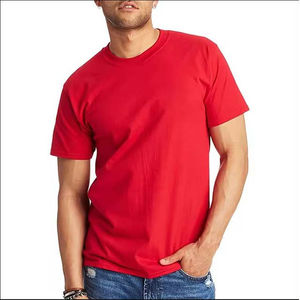 Camisetas de manga corta con logotipo personalizado para hombre, transpirable, 280g, tejido de algodón y poliéster, respetuoso con el medio ambiente, estilo formal de calle, venta al por mayor - Product Image 1