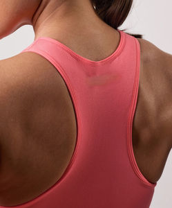 Conjunto de Yoga para Mujer de Talla Grande con Control de Abdomen y Cintura Alta, Transpirable, de Secado Rápido, Color Rosa, Ropa de Gimnasio, Sujetador sin Mangas, Color Sólido - Product Image 5