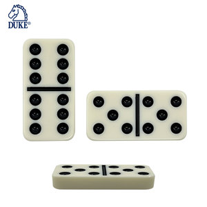 D6 5008 Juego de azulejos de dominó con caja de tapa estilo dominó única para entretenimiento - Product Image 3