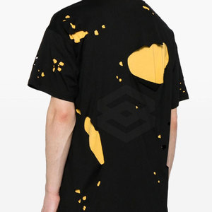 Camiseta Extra Grande para Hombre de Marca Privada - Logotipo Personalizado, Poliéster/Algodón Transpirable, Manga Corta, Ropa de Verano de Alta Calidad - Product Image 3