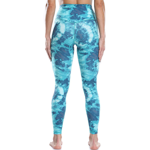 <b>Hot</b> Sale Tie Dye Hip Hop High Waist Yoga Pants Slim Scrunch Butt Quick Drying Breathable Fitness Running Yoga <b>Leggings</b> for Women - Product Image 3