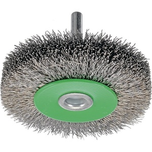 OSBORN 10-Pack <b>Round</b> <b>Brush</b> 60 mm Stainless Steel Wire Thickness 0.3 mm 18 mm 15000 Min- - Product Image 1