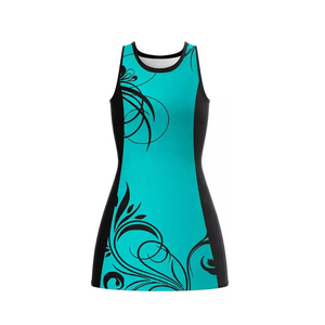 Uniforme de Netball para Mujer de Alta Calidad, 100% Poliéster, Jersey de Equipo Ligero, Ecológico y Transpirable - Product Image 1