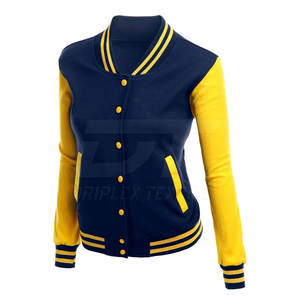 Manches longues femmes Lettermen vestes quantité minimale de commande bas femmes Lettermen vestes respirant femmes Lettermen vestes - Product Image 4