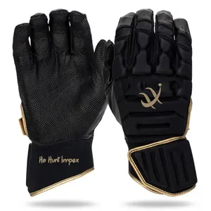 Gants de frappe de baseball confortables pro de protection des mains personnalisés Gants de softball pour jeunes en plein air Vente en gros