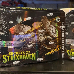 Caja de Sobres Coleccionable de Magic: The Gathering, Secrets of Strixhaven, completamente nueva, para coleccionistas. - Product Image 1