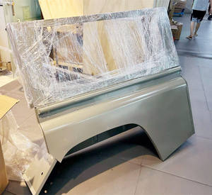 Acero <span class=keywords><strong>Land</strong></span> <span class=keywords><strong>Rover</strong></span> <span class=keywords><strong>Defender</strong></span> 90 110 <span class=keywords><strong>130</strong></span> Td4 <span class=keywords><strong>Td5</strong></span> Tdi ensamblado Panel de ala de guardabarros delantero de coche paneles de piezas de carrocería OEM # ALR9935 - Product Image 3