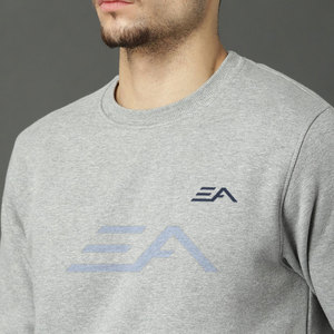 Sudadera de Forro Polar de Alta Calidad para Hombre, Cuello Redondo, Manga Larga, Informal, para Invierno, al por Mayor, Personalizable, en Existencia - Product Image 5