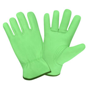 Gants de sécurité en cuir lisse JNM SAFETY, anti-vibration, antistatiques, durables, épaisseur 11 oz, respirants, antidérapants pour - Product Image 6