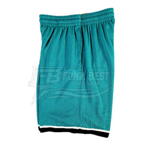 Shorts en maille décontractés pour hommes, fabriqués en usine, avec logo personnalisé, confortables, à la mode, taille mi-haute, séchage rapide, fermeture à cordon. - Product Image 2