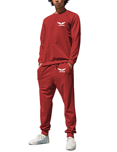 Sudadera deportiva de diseño personalizado de alta calidad, conjunto de Jogger de 2 piezas transpirable de secado rápido, ligero para la venta de invierno - Product Image 1