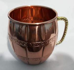 Taza de Cobre Puro Estilo Americano para Beber Moscow Mule - Product Image 4