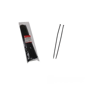 Attaches de câble en nylon de haute qualité noir Offre Spéciale Zip 4mm attaches de câble en plastique multifonctionnelles autobloquantes 400mm de longueur sans halogène - Product Image 3