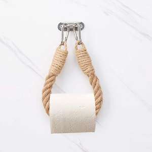 Portarrollos de cuerda de alta calidad para cocina, toallero montado en la pared y portarrollos de tejido, producto más vendido - Product Image 3