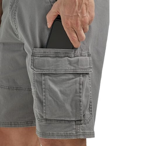 Loose Fit Grey Blank Men Custom Cargo Shorts Verano Transpirable Outdoor Multi Pocket 100% Cotton Cargo Shorts - Product Image 4